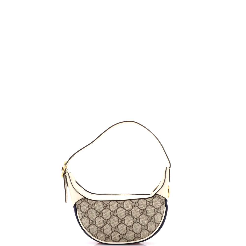 Gucci Ophidia Half Moon Bag Gg Coated #249087G12B - Picture 3 of 8